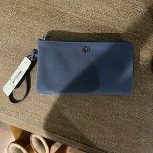 Blue lululemon wallet wristlet